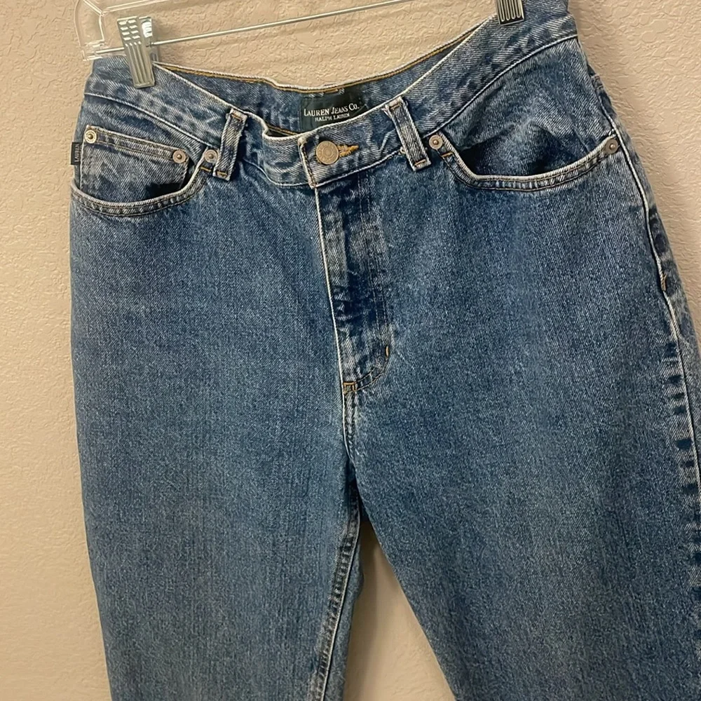 Vintage Ralph Lauren High Waist Straight Leg Jeans